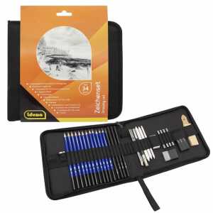 Zeichenset 34 Teile Set 4064997600656