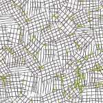 Servietten 33x33cm Cuadricula Festiva White, gold/white,...