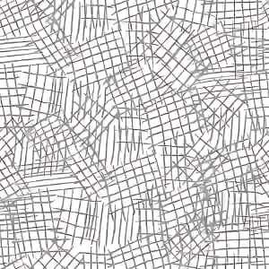 Servietten 33x33cm Cuadricula Festiva White, silver/white 3-lagig 20er