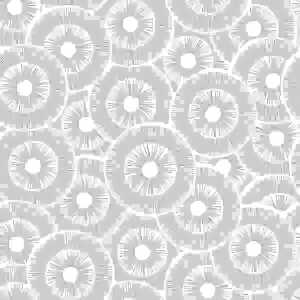 Servietten 33x33cm Rosettes Festives White, silver/white 3-lagig, 20er