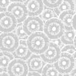 Servietten 33x33cm Rosettes Festives White, silver/white...
