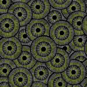 Servietten 33x33cm Rosettes Festives White, gold/black, 3-lagig, 20er