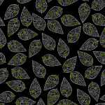 Servietten 33x33cm Feuilles Festives White, gold/black,...