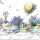 Servietten 33x33cm Lavender Farm in Provence, 3-lagig, 20er