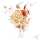 Servietten 33x33cm Spicy Colour Bouquet, 3-lagig, 20er
