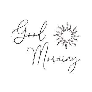 Servietten 33x33cm Good Morning Sunshine, 3-lagig, 20er