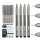 Pigment Fineliner schwarz 4er Etui, 0,05, 0,1, 0,3 und 0,5 mm