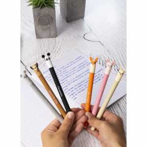 Nachfüllmine Animal Erase it! 0,7mm blau 3er f Gelschreiber, radierbar