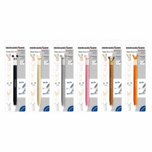 Gelschreiber ! 0,7mm sortiert, Schreibfarbe blau, radierbar,