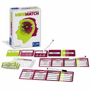 Gesellschaftsspiel MindMatch, 3-6 Spieler, 30min Spielzeit, ab 8 Jahre