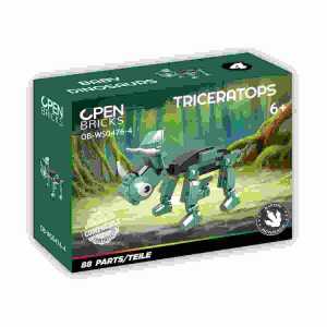 OPEN BRICKS Dinosaurier Baby Triceratops, ab 6 Jahren