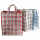 Tasche Einkaufstasche XL 40x45x18cm kariert