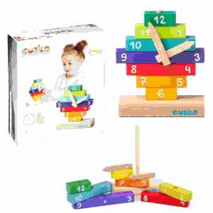 Holzuhr 8teilig, 4823056514354