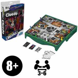 Kompaktspiel Cluedo Spass überall!, 3-6 Spieler, ab 8 Jahren,, Hasbro