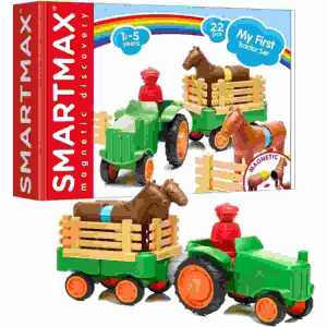 SMARTMAX Magnetspiel My First Tractor Set, 22 Teile,, ab 3 Jahren