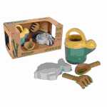 Sand-Wasser-Set 4teilig Gießkanne, Sandform,...