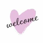 Servietten 24x24cm Welcome Heart FSC-Mix, Paper+Design