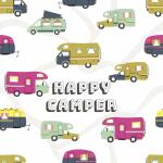 Servietten 33x33cm Happy Camper FSC-Mix, Paper+Design