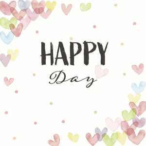 Servietten 33x33cm Hearts Happy FSC-Mix, Paper+Design