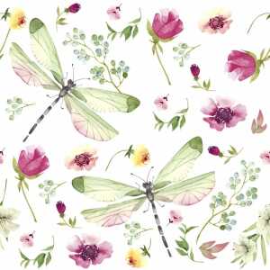 Servietten 33x33cm Summer Field FSC-Mix, Paper+Design