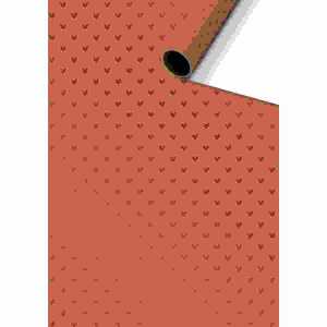 Geschenkpapier 70cmx1,5m Zisa hellrot FSC, stewo
