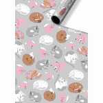 Geschenkpapier 70cmx2m Okko hellblau FSC-Mix, stewo