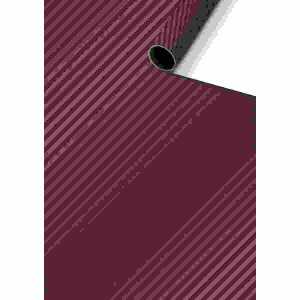 Geschenkpapier 70cmx1,5m Stribe kupfer FSC-Mix, stewo