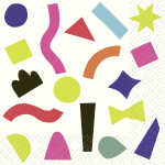 Servietten 33x33cm Tyra pink, 3-lagig, 20 Stück,, stewo