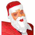 Maske Santa Claus Weihnachtsmann-, Nikolausmaske, Widmann