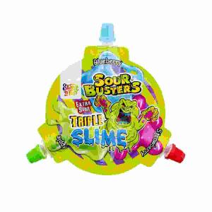 Sour Busters Triple Slime mit Fruchtgeschmack 45g,