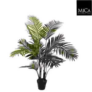 Kunstpflanze Areca Palme im Topf 120x60cm grün