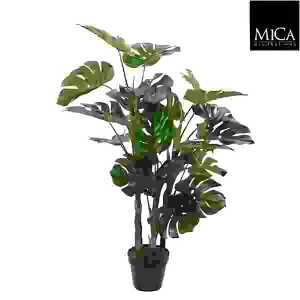 Kunstpflanze Monstera im Topf 100x75cm grün