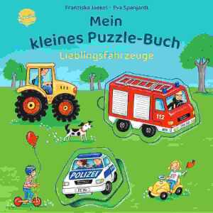 Mein kleines Puzzle-Buch Lieblingsfahrzeuge, mit 3 Puzzleteilen 10 S