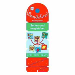 Bandolino Kindergarten Sehen und vergleichen, mit Lösungsschnur