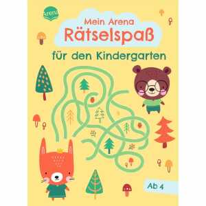 Mein Arena Rätselspaß für den Kindergarten, Softcover, 96 Seiten,