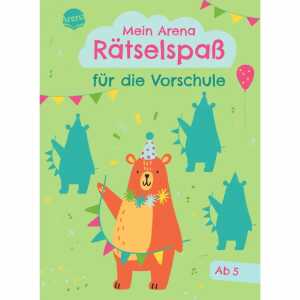 Mein Arena Rätselspaß für die Vorschule, Softcover, 96 Seiten,