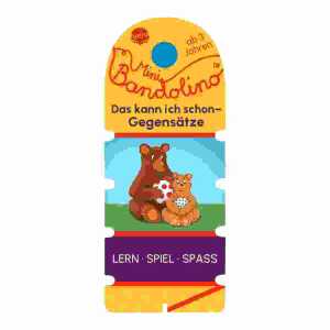 Mini Bandolino Das kann ich schon, Gegensätze,, mit Lösungsschnur