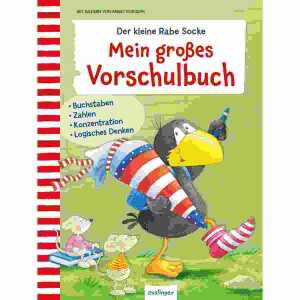 Der kleine Rabe Socke Mein großes Vorschulbuch, ab 5 Jahren