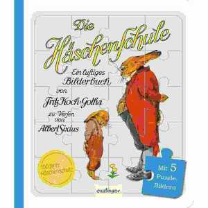 Die Häschenschule Ein lustiges Puzzlebuch, ab 3 Jahren