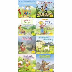 Pixi-Box 301 Mit Pixi in den Bergen, (8x8 Exemplare)