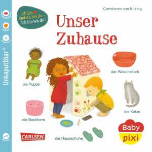 Unkaputtbar Baby Pixi 144 Unser Zuhause, Softcover, 16 Seiten