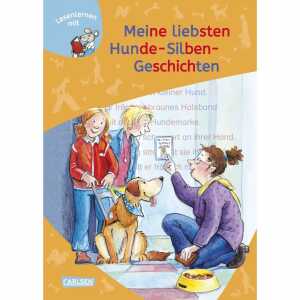 LESEMAUS zum Lesenlernen Hunde-Silben-Geschichten,