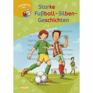 LESEMAUS Starke Fußball-Silben-Geschichten, Hardcover