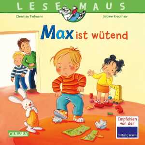 LESEMAUS 153 Max ist wütend, Softcover, 24 Seiten,