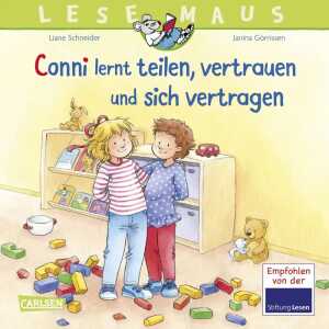 LESEMAUS 97 Conni lernt teilen, vertrauen und, Conni lernt teilen,