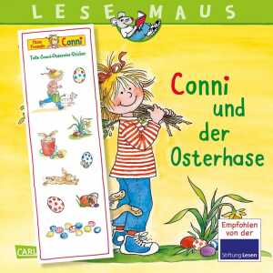 LESEMAUS 77 Conni und der Osterhase, Mit tollem Oster-Stickerbogen,