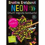 Kratzbilder für Kinder Neon, Kratzkunst, Set mit 10...
