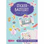 Sticker-Bastelset Glitzer-Einhörner Über 200...