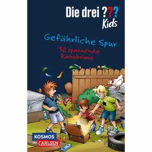 Die drei ??? Kids Gefährliche Spur, Taschenbuch, 244 Seiten,