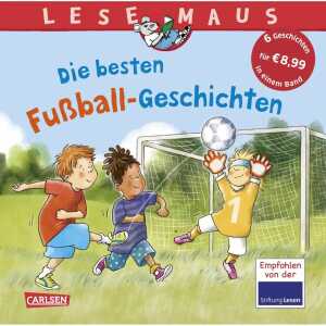 LESEMAUS Die besten Fußball-Geschichten, Sonderband 6 Geschichten